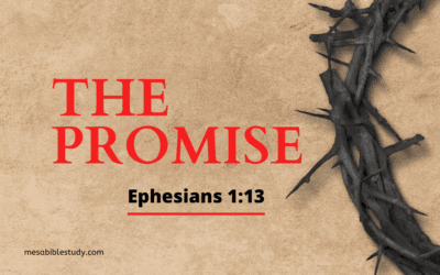 Our Promise is Sealed with the Holy Spirit
