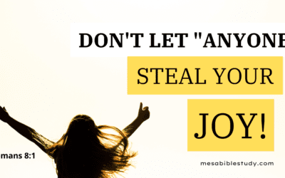 Don’t Let Anyone Steal Your Joy