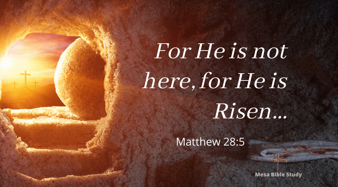 Resurrection Day! – ‘He shall see of the travail of His soul, and be satisfied’ Why?