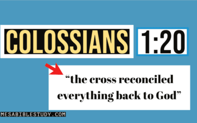God Reconciled the World to Himself by and through His Son’s (Jesus Christ) Death, Burial and Resurrection