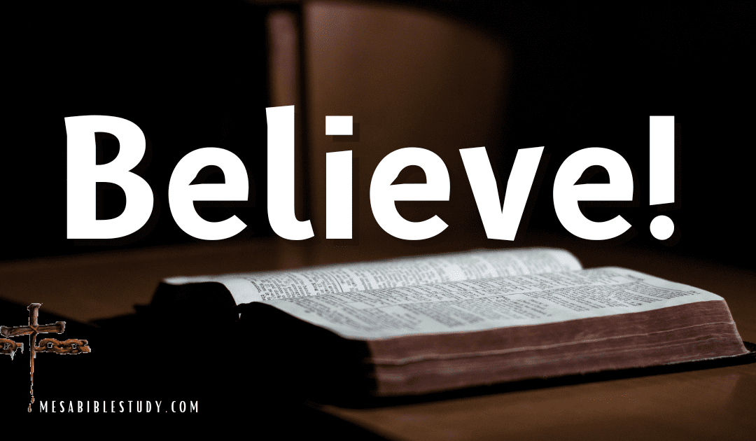 There is Nothing to Do or Ask For – the Requirements for Our Salvation where Accomplished at the Cross – Believe it!