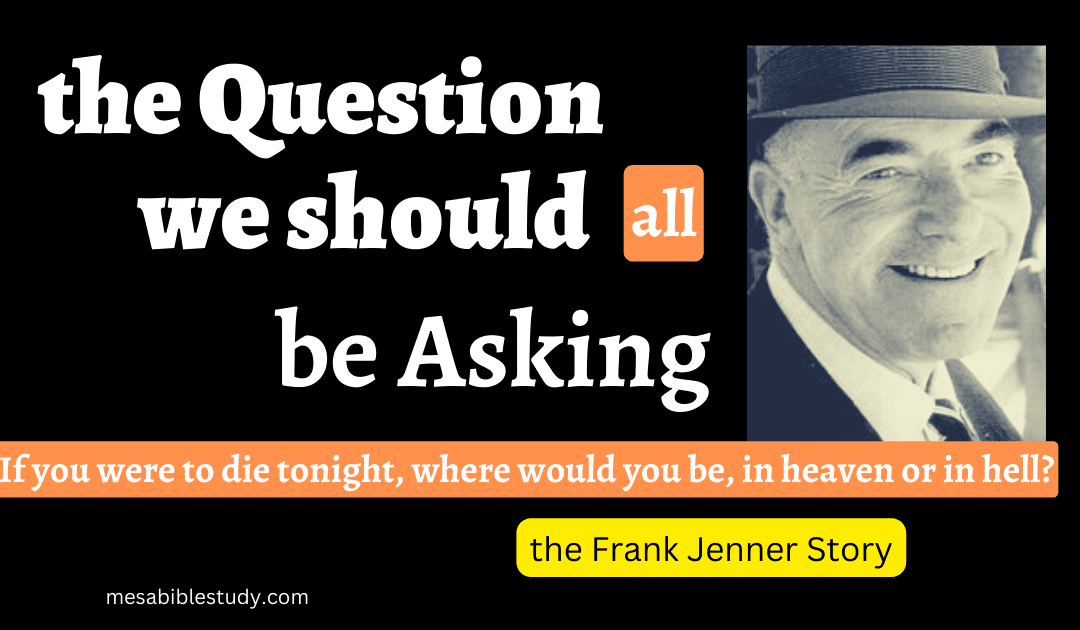 “Young man, if you were to die tonight, where would you be, in heaven or in hell?” ‘True Story’