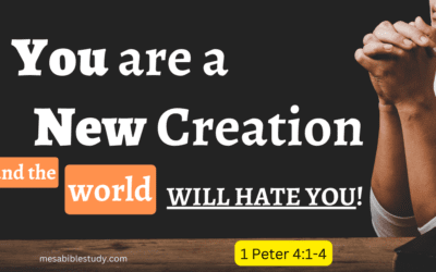 “Persecution is Coming” The World Hates You! Because You are a New Creation