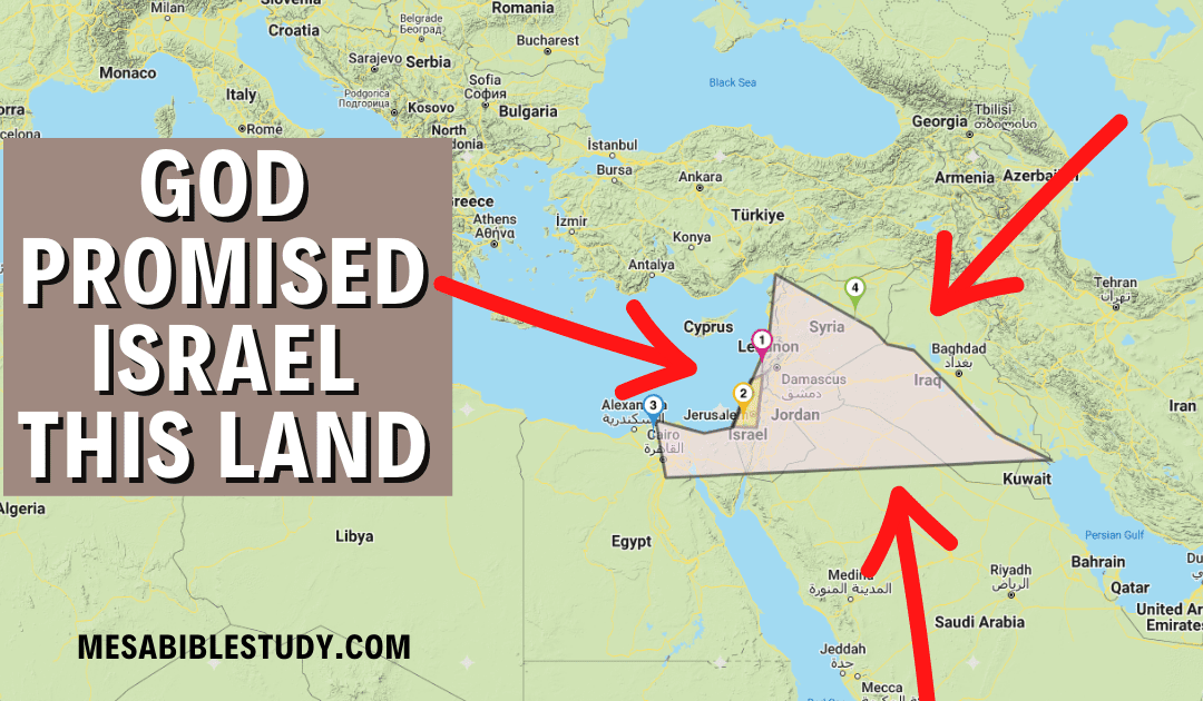 God Himself Deeded the Land to Abraham, Isaac and Jacob