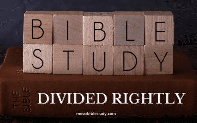 Divided Rightly or Mix it All Up – Like Most of Christendom