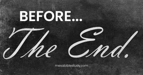 Before the new heaven and new earth