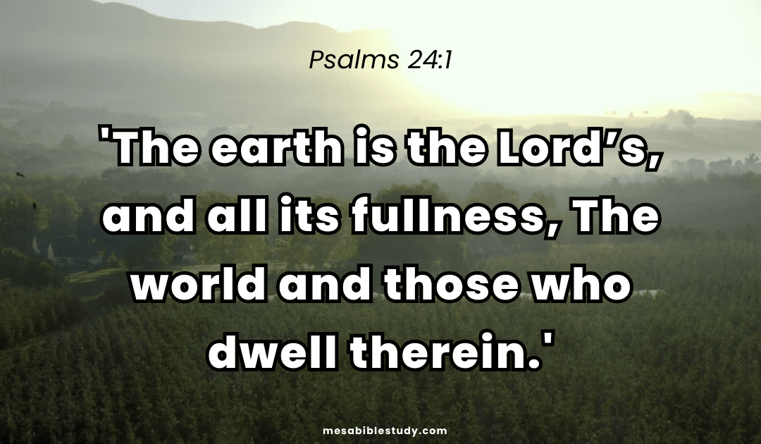 King David and the Apostle Paul were in Agreement: ‘Everything belongs to God’