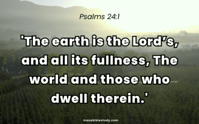 King David and the Apostle Paul were in Agreement: ‘Everything belongs to God’