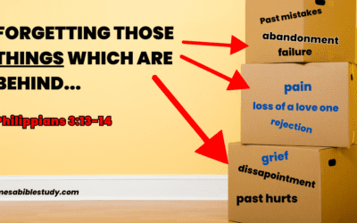 Can we really forget our past? No we can’t – but God did!