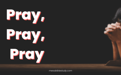 Pray, Pray, Pray for Each Other – “We are One Body”