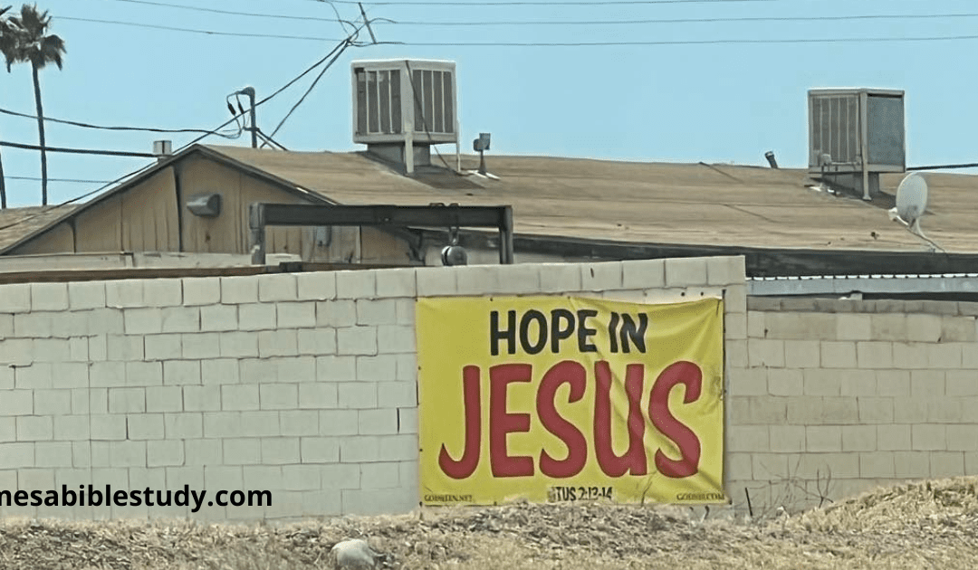 Our Blessed Hope in this World of Darkness