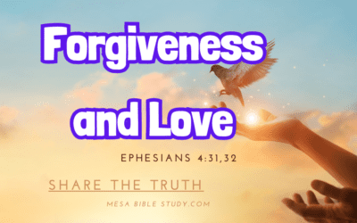 A Life of Forgiveness and Love ‘Ephesians 4:31-32’