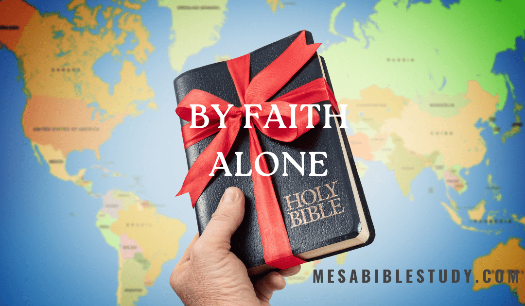 Salvation by Faith Alone: The Power of the Cross