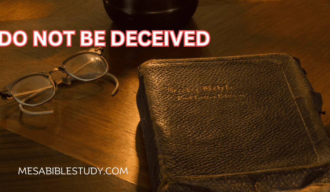 Do Not Be Deceived ‘Enemies of the Cross’