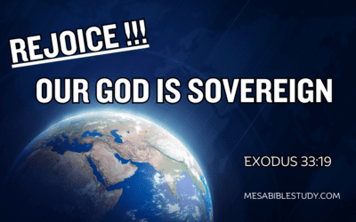 Exodus 33:19 – God’s Sovereignty and His Graciousness
