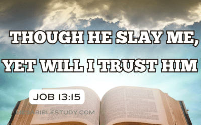 Words of Encouragement: Trusting in the Midst of Trials