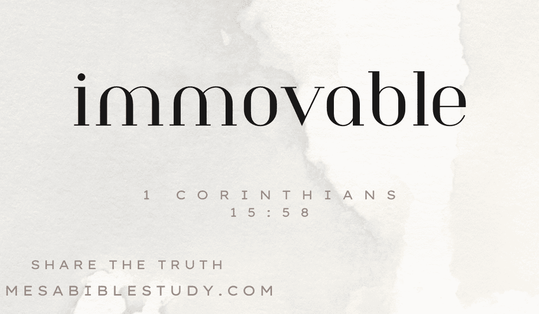 🔥 Stay Steadfast – Immovable Amidst the Storms 🙏