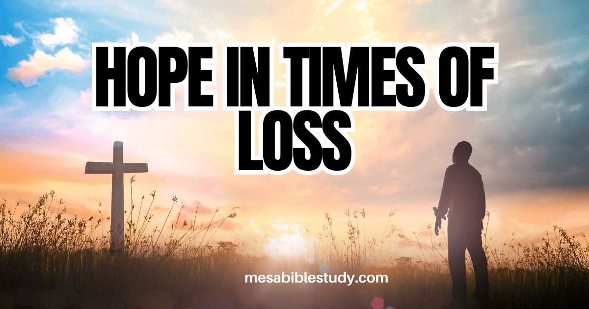 hope in times of loss