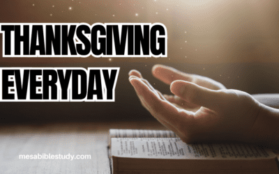 A Heart Full of Gratitude and Thanksgiving “Everyday”