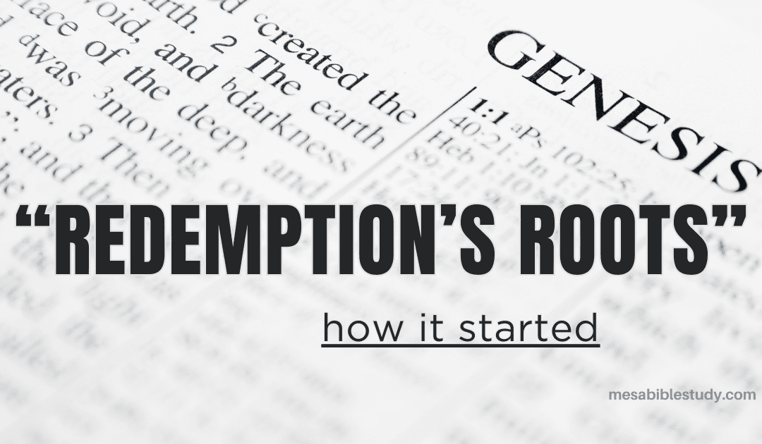 Redemption’s Roots: The Crucial First 2000 Years