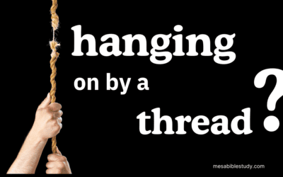 Hanging on by a Thread? – ‘There is Rest for the Weary’