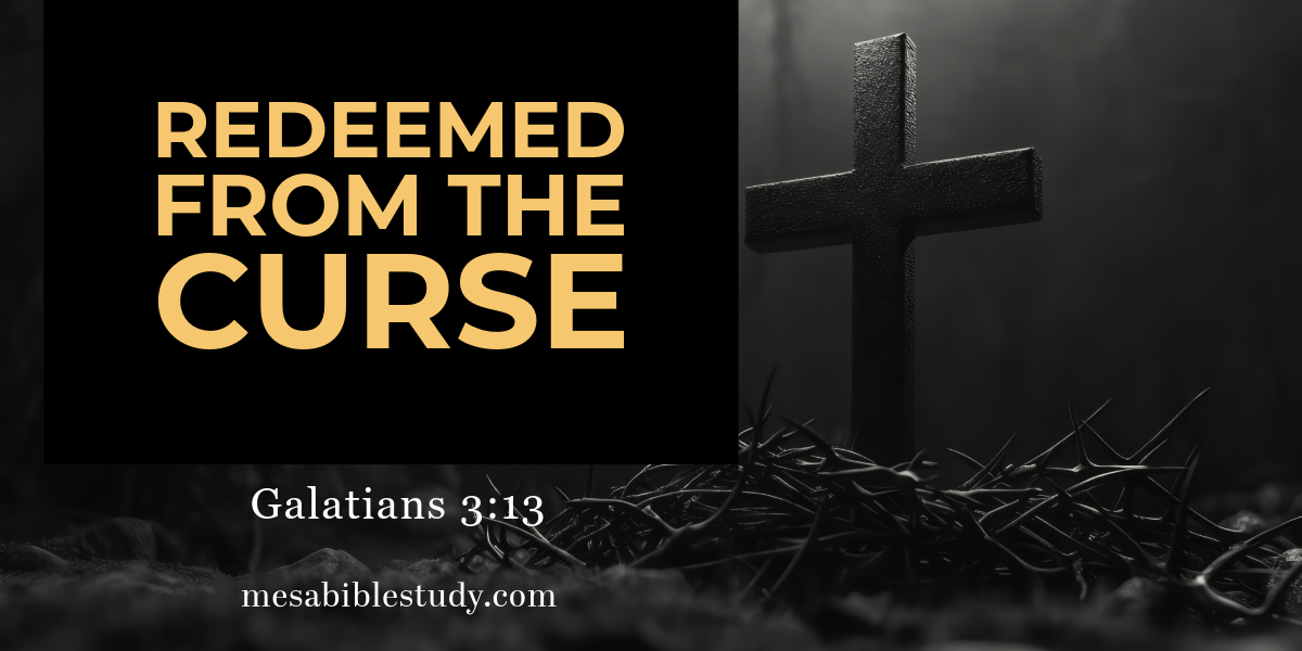 Redeemed from the curse of the law