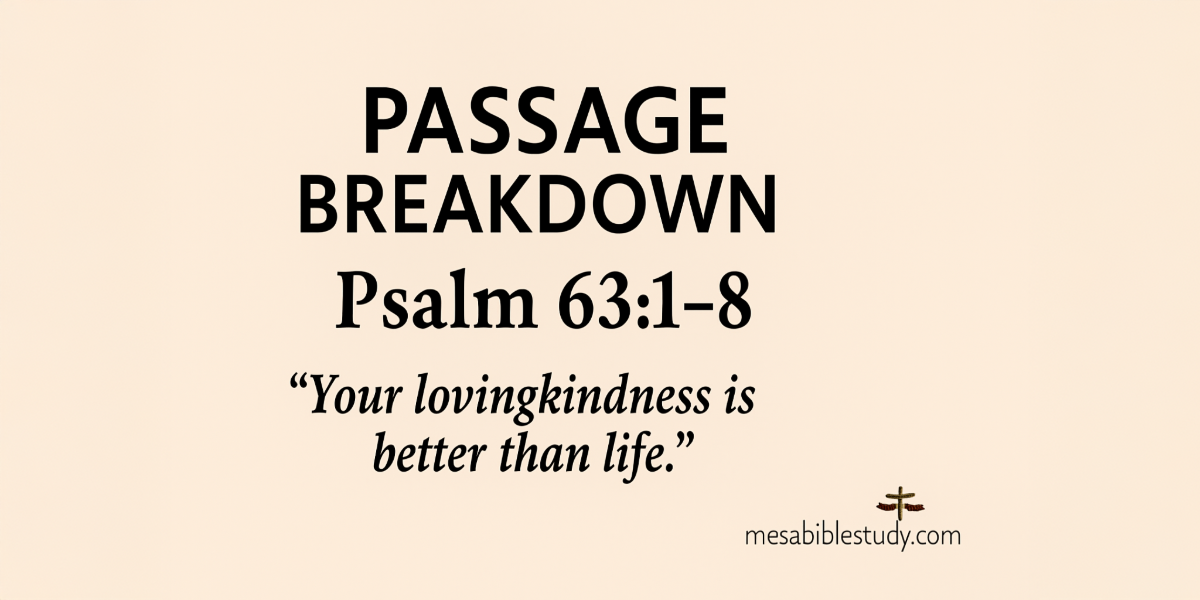 Your lovingkindness is better than life