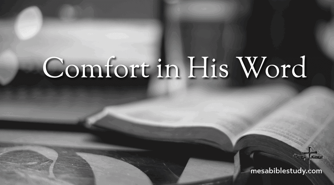 From Despair to Hope: Finding Hope in God’s Word