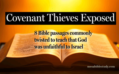 Covenant Thieves: Exposing the Passages Twisted to Erase Israel