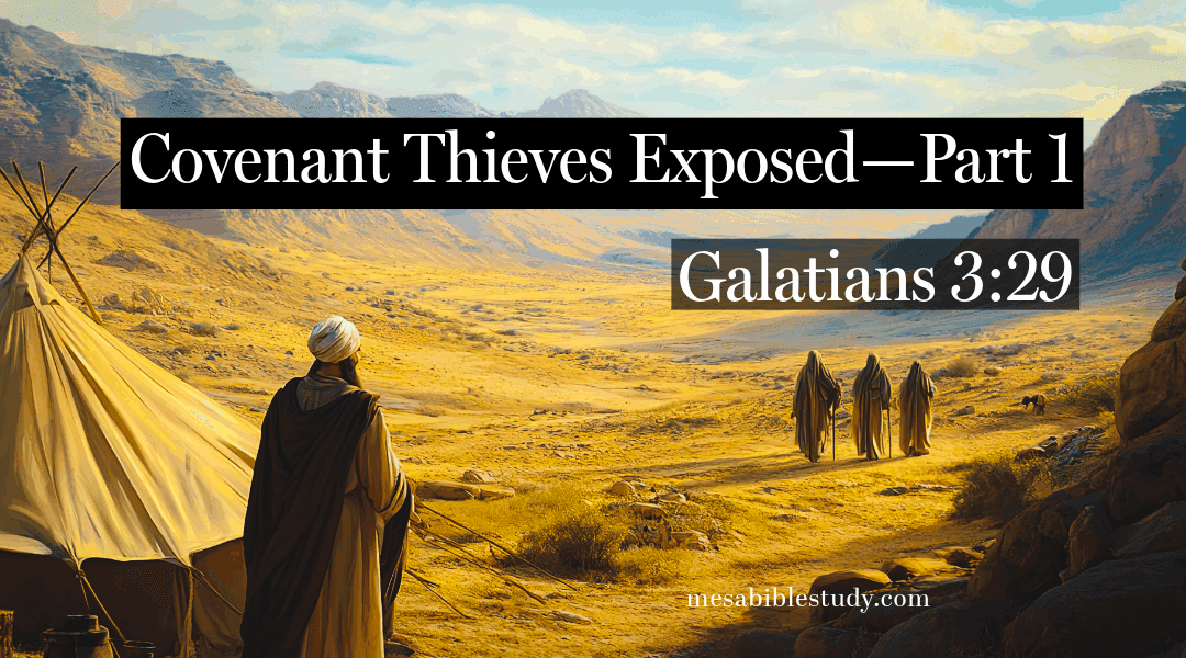 Covenant Thieves Exposed—Part 1: Galatians 3:29
