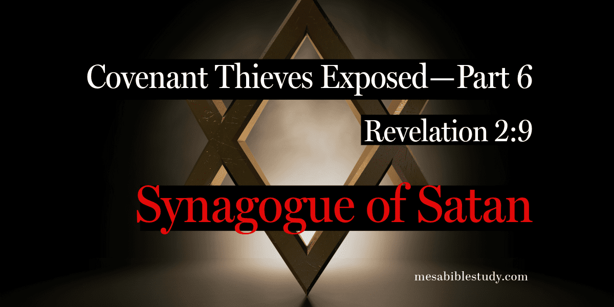 Covenant Thieves Exposed Part 6