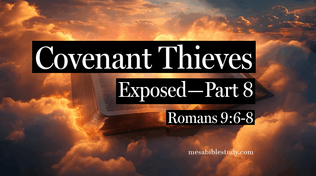 Covenant Thieves Exposed — Part 8: Romans 9:6–8