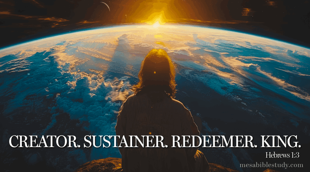 The One Who Upholds All Things by His Word—Jesus