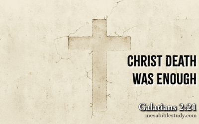 Christ Says: I Did Not Die in Vain — Man Says: ‘I’ll Earn It… Just in Case