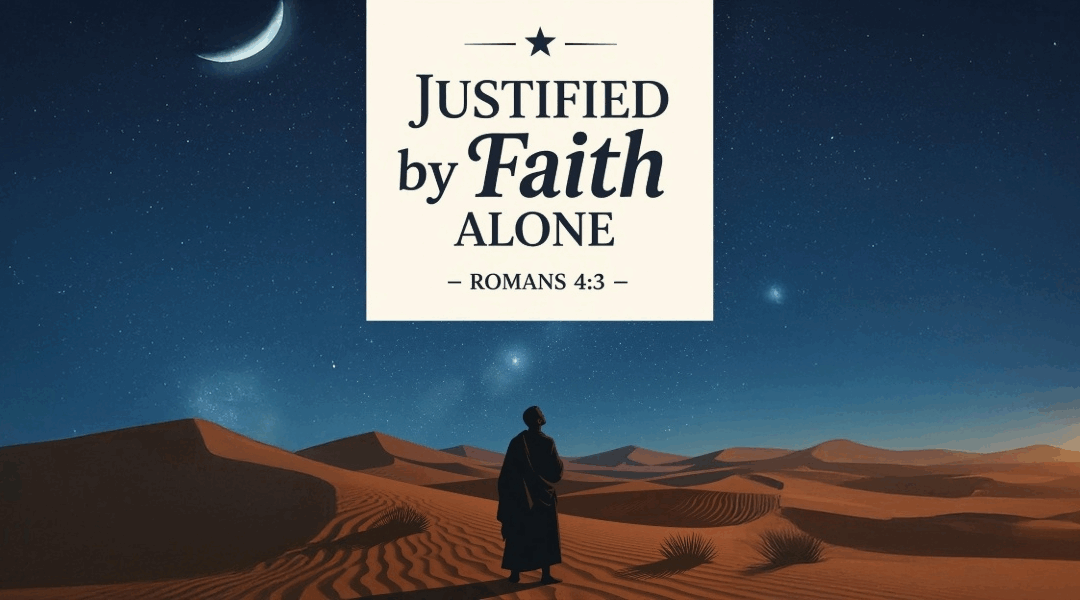 Abraham Justified by Faith Alone: Taking God at His Word