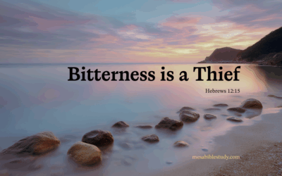 Letting Go of Bitterness: Finding Peace in Christ