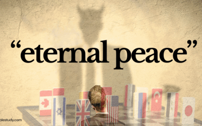Eternal Peace in God’s Land Belongs to Him—Not Man