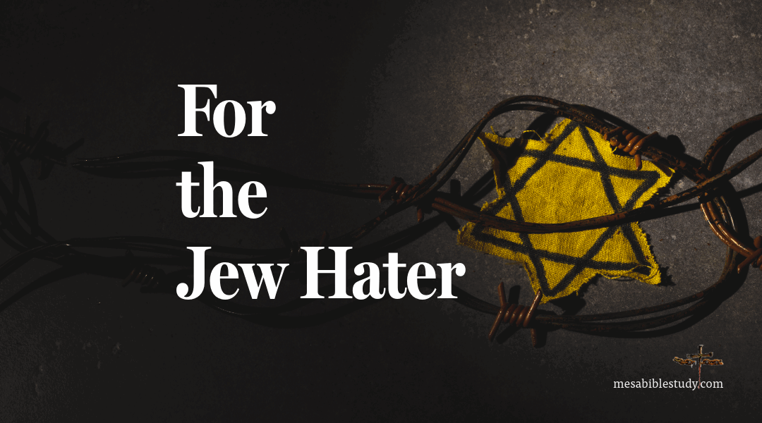 So, You Hate the Jews Now?