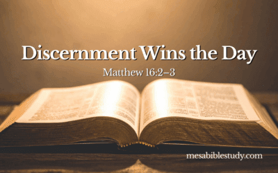 Discernment Wins the Day: Deception, Peace, and War