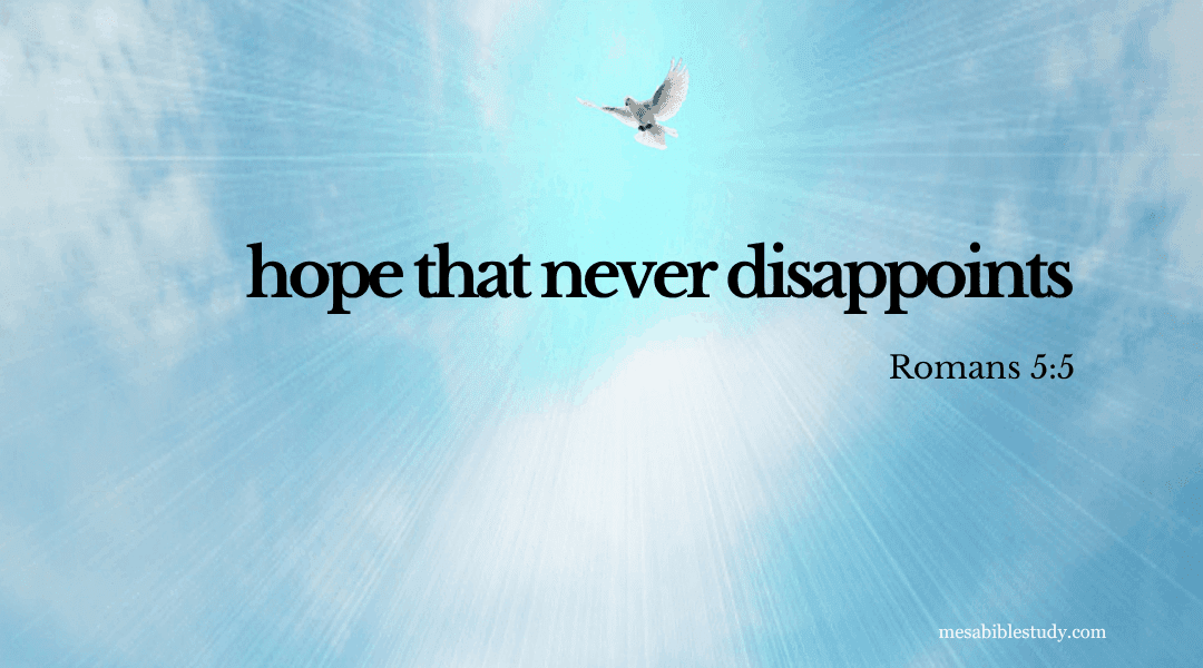 Hope That Never Disappoints — Sealed by God Himself