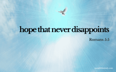 Hope That Never Disappoints — Sealed by God Himself