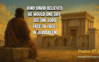 Faith to See the Goodness of the Lord | Psalm 27:13