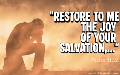 Devotional: Restore the Joy of Your Salvation