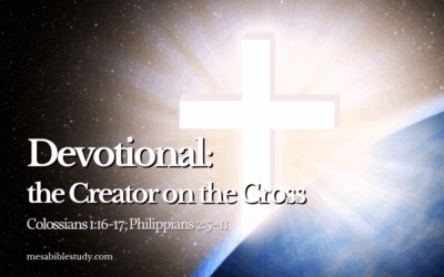 The Creator on the Cross: When God Became the Sacrifice
