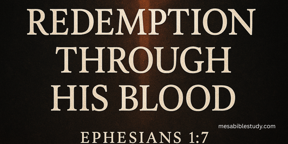 The Price of Redemption: Paid in Full by His Blood