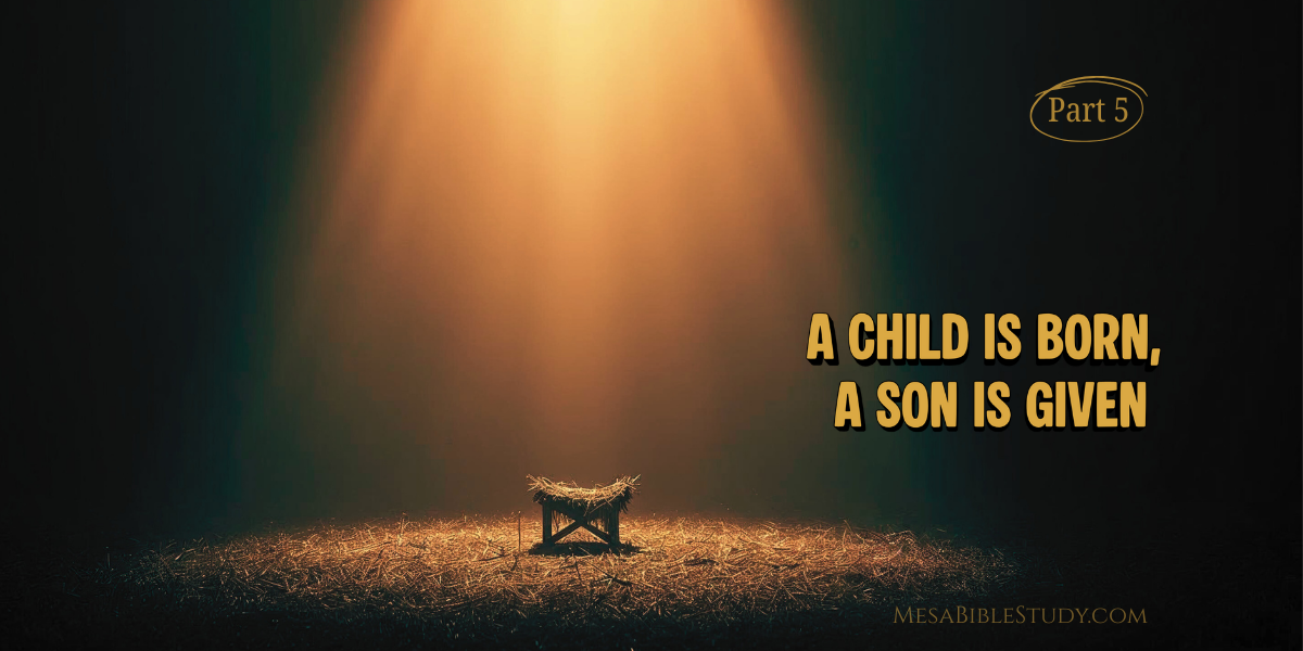 a manger with light from heaven shinning on it