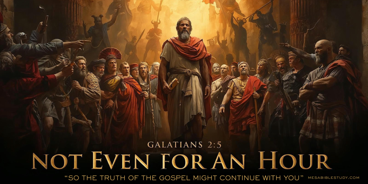 Paul in the middle of the Jerusalem church and Rome.