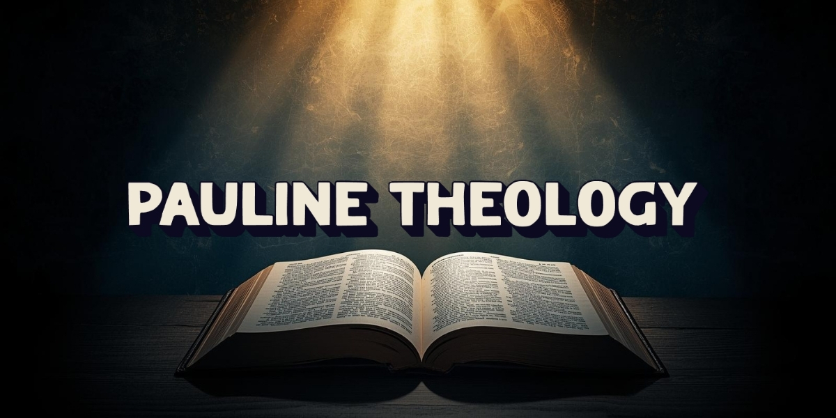 Open Bible illuminated by light, representing Pauline theology and the gospel of grace revealed to the Apostle Paul.