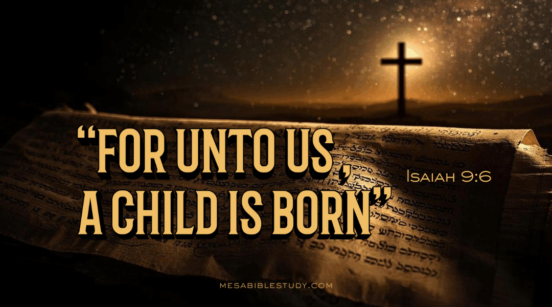 Isaiah 9:6 — Unto Us a Child Is Born | Messiah & Mighty God