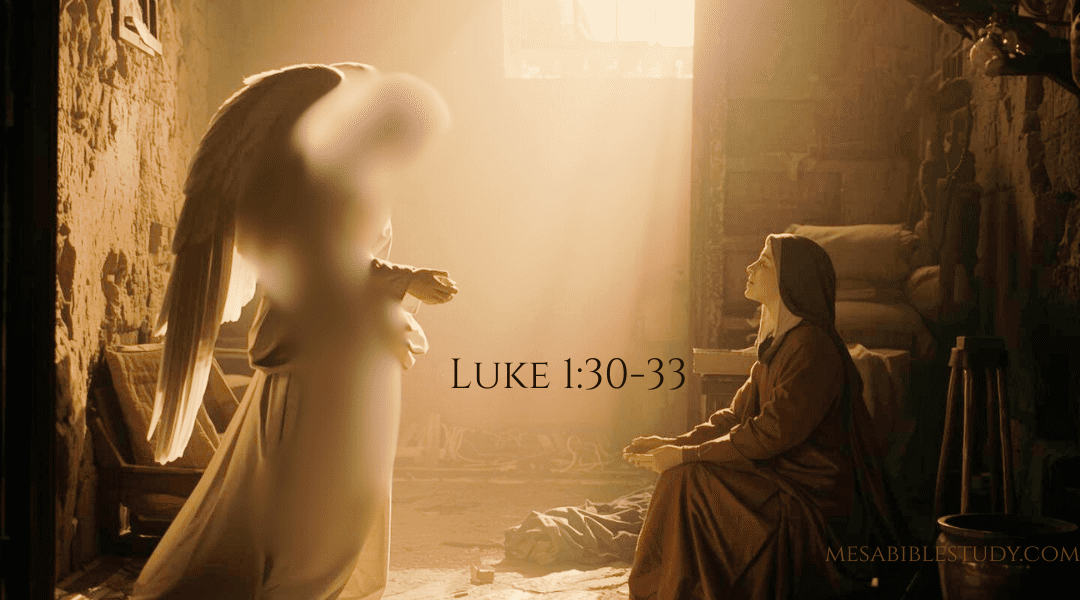 Part 7 — The Promised King Announced (Luke 1:30–33)